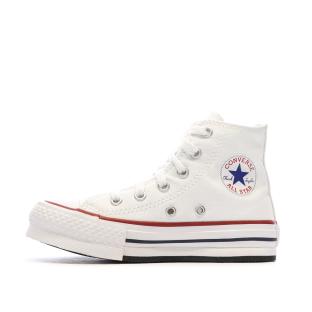 Baskets Blanches Enfant Converse All Star Eva Lift Canvas Platform pas cher