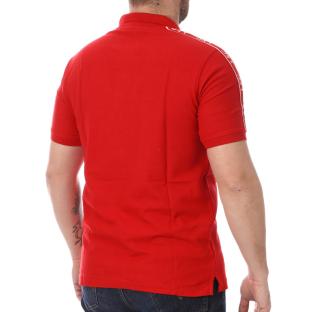 Polo Rouge Homme Liverpool PO1 vue 2