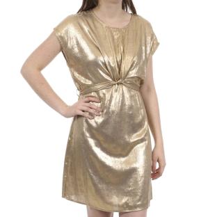Robe Doré Femme Deeluxe Line vue 0