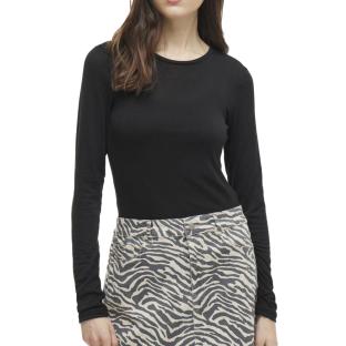 T-Shirt Noir Femme Vila Nellie pas cher