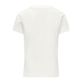 T-Shirt Blanc Fille Kids ONLY Kogmaria vue 2