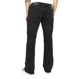 Jean Droit Noir Homme Diesel Zatiny vue 2