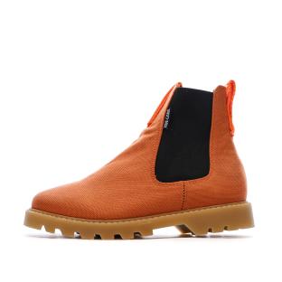 Bottines Orange Fille Pare Gabia Basile vue 0