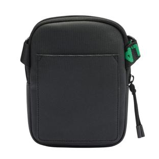 Sacoche Noire/Vert Homme Lacoste Flat vue 0