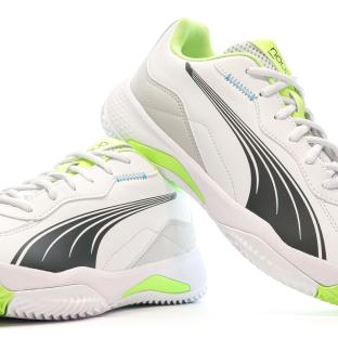 Chaussures de Padel Blanc/Jaune Homme Puma Nova Smash vue 7