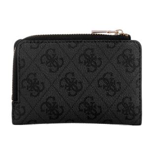 Portefeuille Noir Femme Guess Laurel Slg Zip vue 2