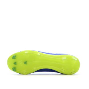 Chaussures de Foot Bleu/Jaune Adidas F50 Messi League FG/MG vue 0