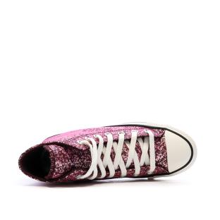 Baskets Rose Femme Converse Chuck Taylor All Star vue 4