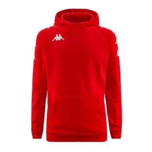 Sweat à Capuche Rouge Garçon Kappa Diano pas cher