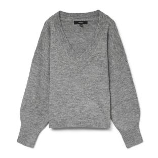 Pull Gris Femme Vero Moda Jupiter vue 3