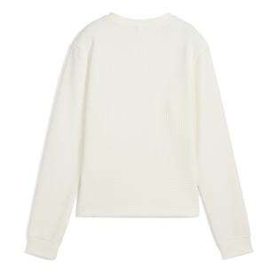 Pull Blanc Femme Puma Boulder vue 0
