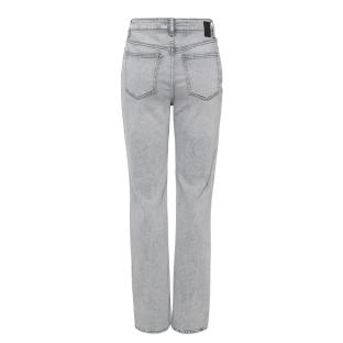 Jean Droit Gris Femme Pieces Kelly vue 2