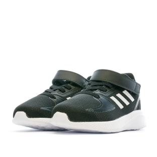 Baskets Noir/Blanc Garçon Adidas Runfalcon vue 6