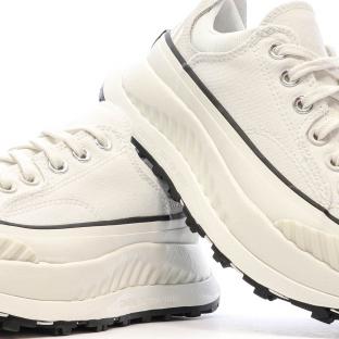Baskets Blanches Mixte Converse Chuck 70 Traction vue 7