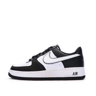 Baskets Noires/Blanches Homme Nike Air Force 1 one vue 0
