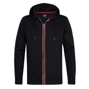 Sweat Zippé Noir Homme Petrol Industries Sweater pas cher