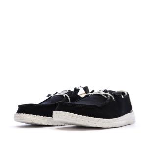 Chaussures Noir Femme Hey Dude Blackleopard vue 0