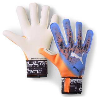Gants de gardien Bleu/Orange Homme Ultra Grip 1 Hybrid pas cher