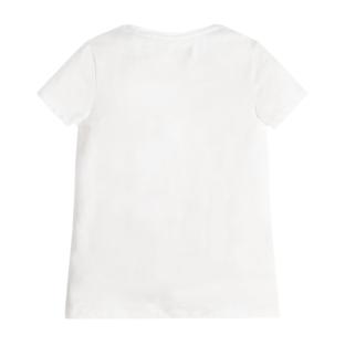 T-shirt Blanc Fille Guess J3GI09 vue 2
