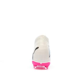 Chaussures de football Blanches/Roses Homme Puma Future 7 Match vue 3