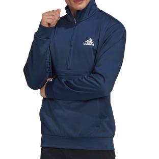 Sweat 1/4 de Zip Marine Homme Adidas HK9831 pas cher