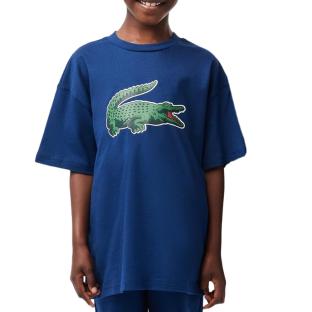 Lacoste Boys’ Blue T-shirt TJ12071 Photo of the Espace des Marques %store% store - view of %key%