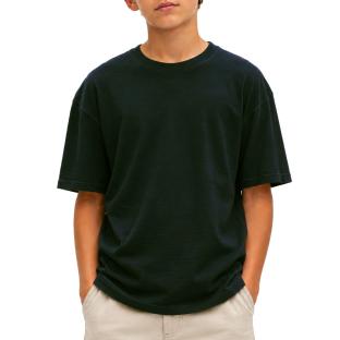 T-Shirt Noir Garçon Paname Brothers Uniclo pas cher