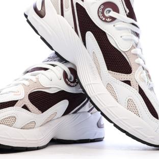 Baskets Blanches/Bordeaux Femme Adidas Adidas Astir vue 7