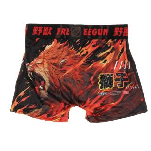 Boxer Noir/Orange Enfant Freegun Lion vue 2