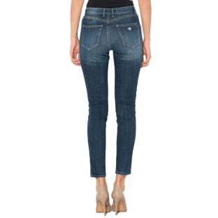 Jean Slim Bleu Femme Guess Jeans QUOT vue 2