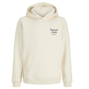 Sweat Blanc Garçon Jack & Jones Orrebro Typo vue 0