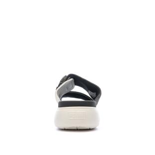 Claquettes Beige/Noire Femme Puma Suede vue 3