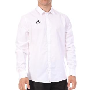 Chemise Blanche Homme Le Coq Sportif Optical vue 0