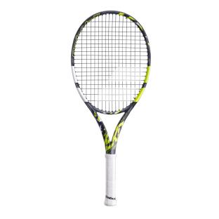 Raquette de Tennis Gris/Jaune Babolat Pure Aero Junior 26 S CV pas cher