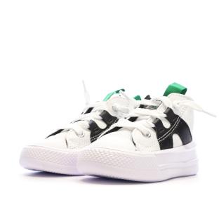 Baskets Blanches/Noires Garçon Converse All Star Ultra Home vue 6