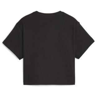 Crop top Noir Fille Puma 845346 vue 2