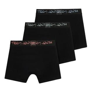 Lot de 3 Boxers Noirs Homme Teddy Smith Boxer 1TS/52/7 vue 2