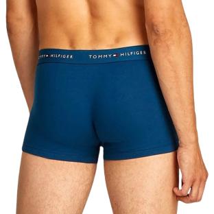 X3 Boxers Bleu Homme Tommy Hilfiger 3p Trunk Dtm vue 0