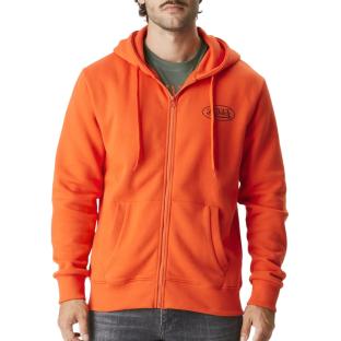 Sweat Zippé Orange Homme Von Dutch SLIRW pas cher