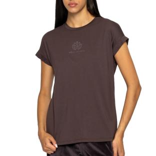 T-Shirt Marron Foncé Femme Soul Studio Regular vue 0