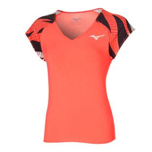 T-shirt Rose Femme technique Mizuno 62GA pas cher