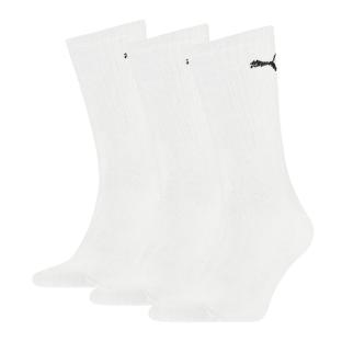 Lot de 3 Paires de Chaussettes Blanches/Noires Puma 7312300 pas cher