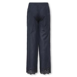 Pantalones holgados azul marino para niña ONLY Kogbondi ver 0