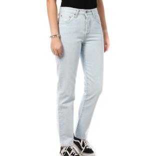 Jean Bleu Droit Femme Levi's 501 pas cher