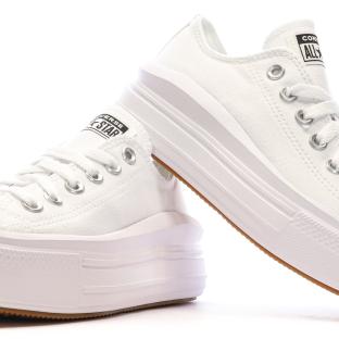 Baskets Blanches Femme Converse Ct All Star Move vue 0