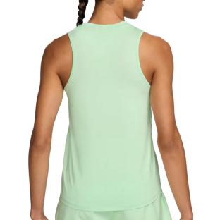 Débardeur Vert Femme Nike One Classic vue 2