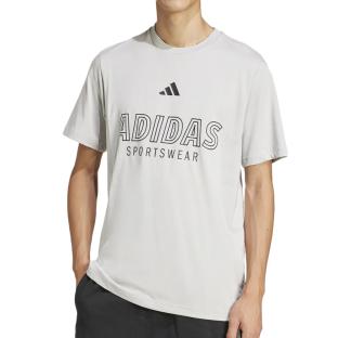 T-Shirt Gris Homme Adidas House of Tiro vue 0