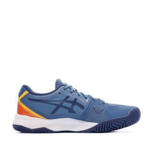 Chaussures de Tennis Bleu/Orange Homme Asics Gel Challenger 13 Padel vue 2
