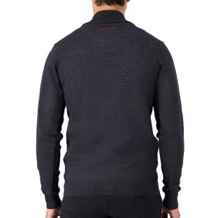 Sweat Zippé Marine Homme Teddy Smith Martyn vue 0