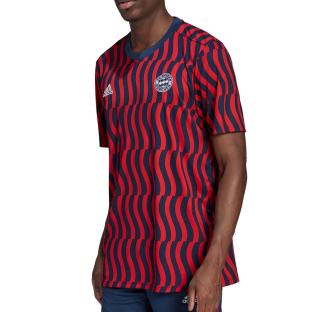 Bayern Munich Maillot Echauffement Homme Adidas 2021/2022 pas cher